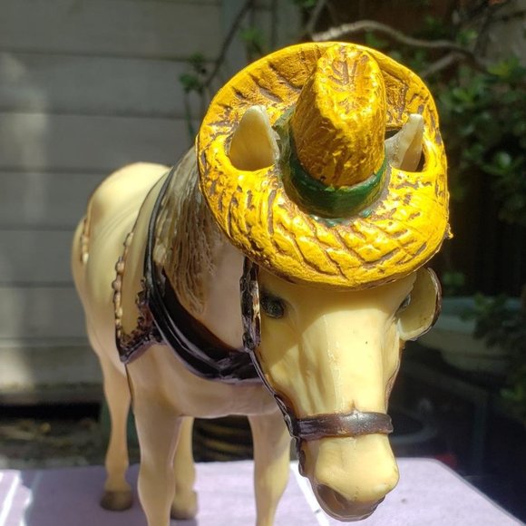 60s Vintage Breyer Old Timer with Yellow Hat Matte Alabaster #200